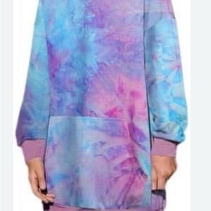 Colorful Tie-Dye Kids Hoodie